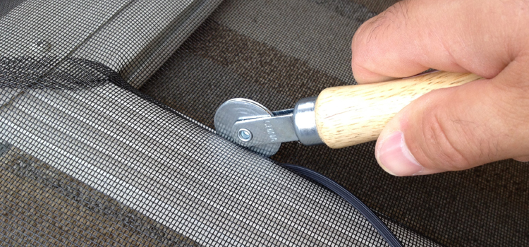 metal screen door repair in Silver Lakes